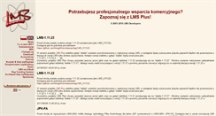 Desktop Screenshot of lms.org.pl