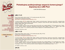 Tablet Screenshot of lms.org.pl